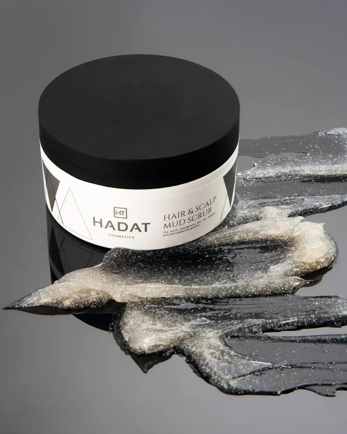 HADAT Hair & Scalp Mud Scrub - Galvos odos šveitiklis 300ml - Paveikslėlis 2