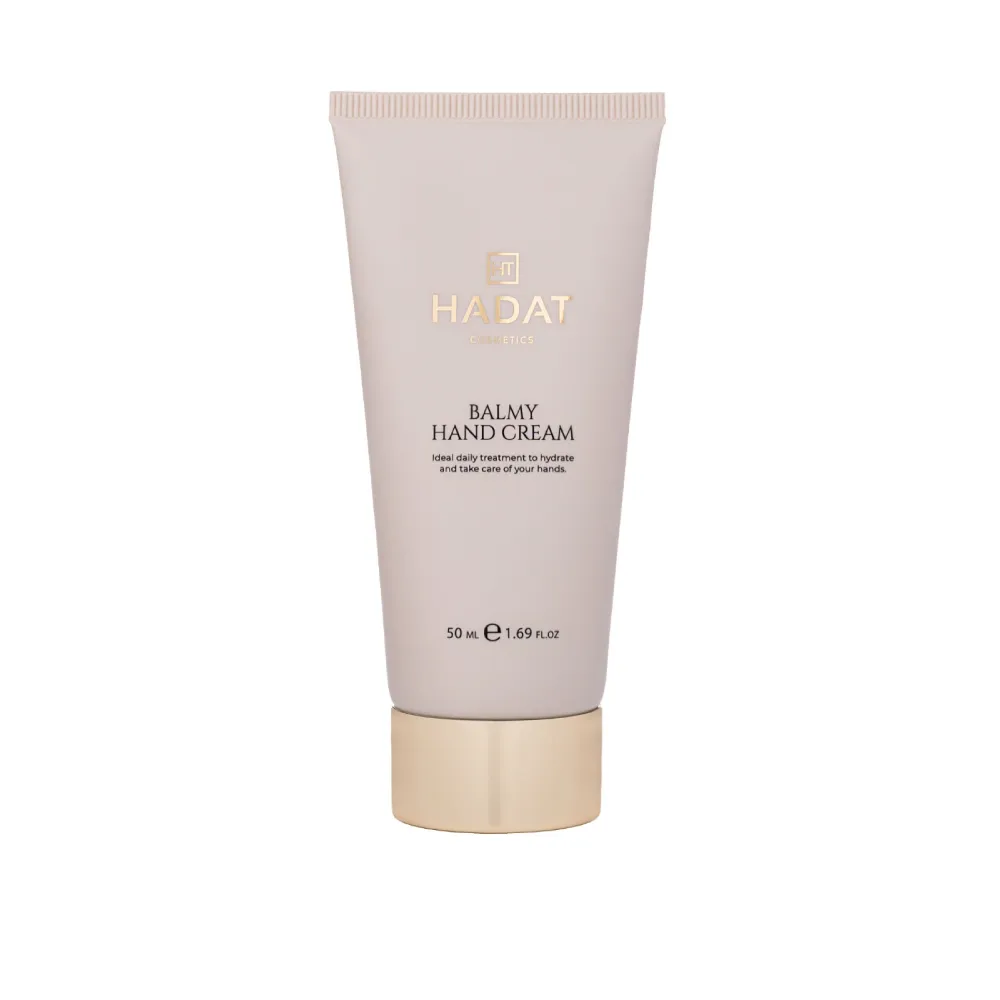 hadat-balmy-hand-cream-optimized Hadat Cosmetics Balmy Hand Cream – rankų kremas 50 ml - Paveikslėlis 1