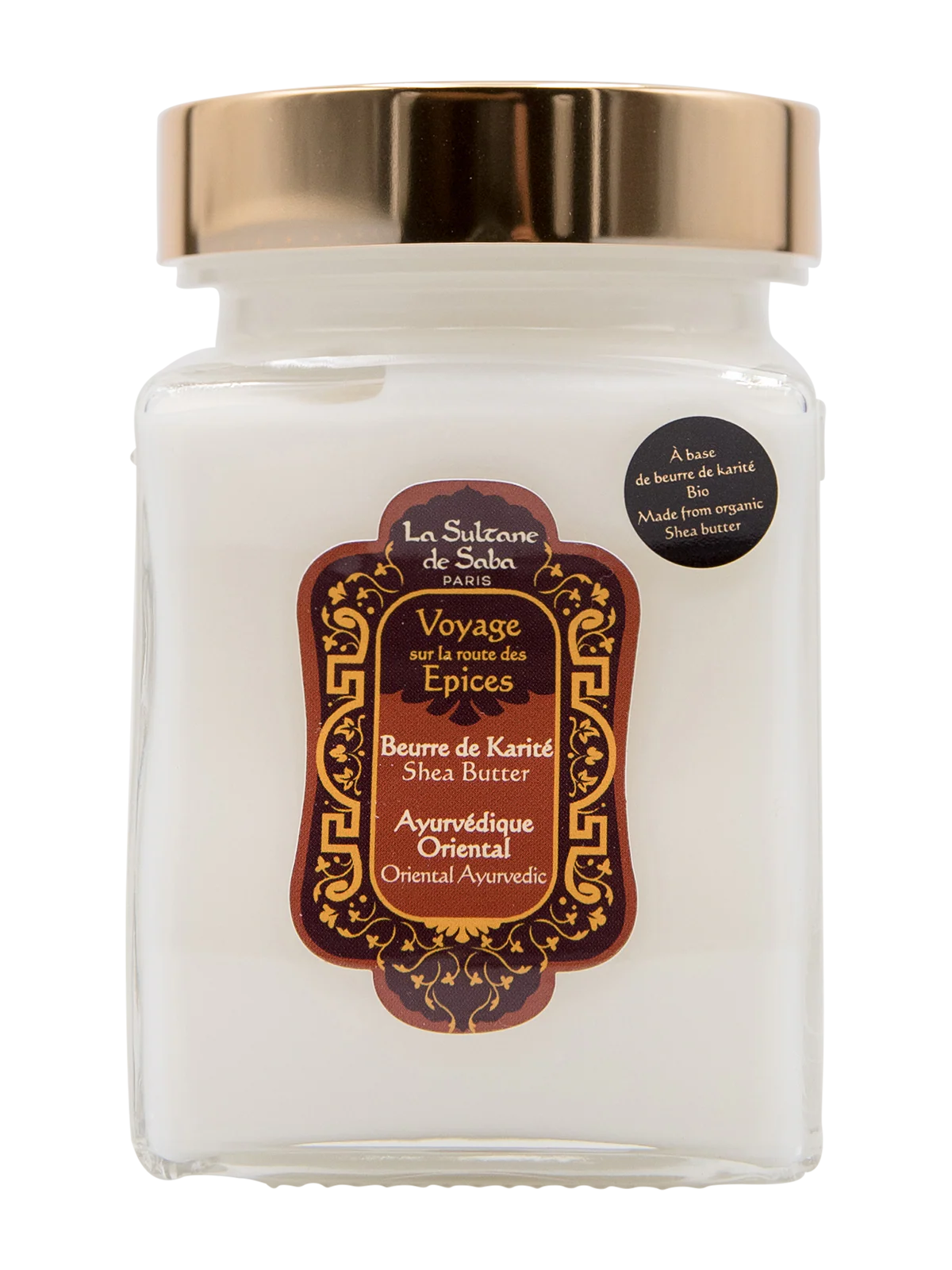 la-sultane-de-saba-ambre-vanille-patchouli-shea-butter-2 LA SULTANE DE SABA Ayurveda – taukmedžio sviestas / Shea Butter 300 g - Paveikslėlis 1
