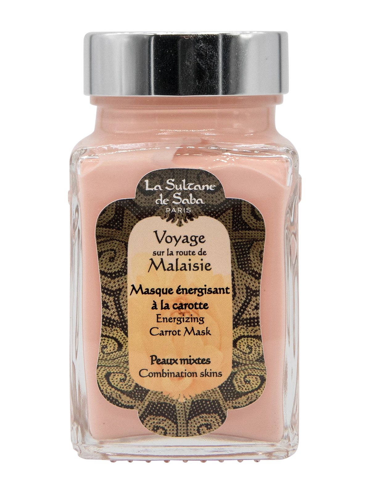 la-sultane-de-saba-energizing-carrot-mask-2 LA SULTANE DE SABA Carrot Face Range – Morkų - veido kaukė / Face Mask 100 ml - Paveikslėlis 1