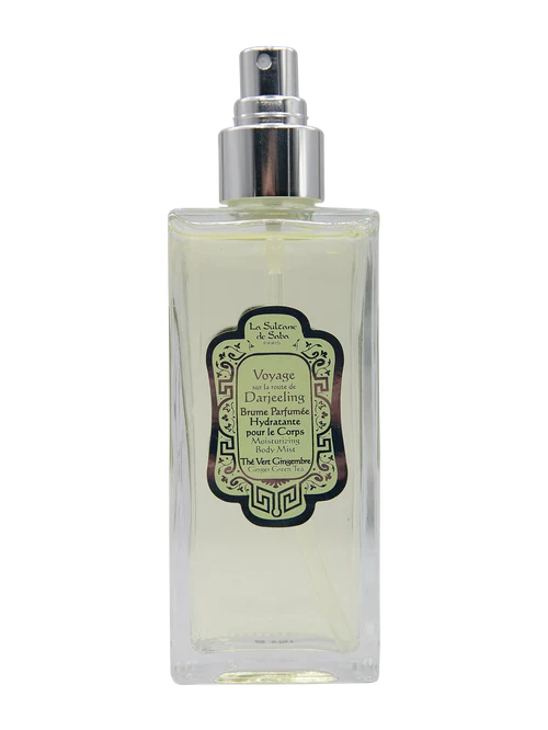 LA SULTANE DE SABA Green Tea & Ginger – Žalios arbatos drėkinamoji kūno dulksna / Moisturizing Body Mist 200 ml