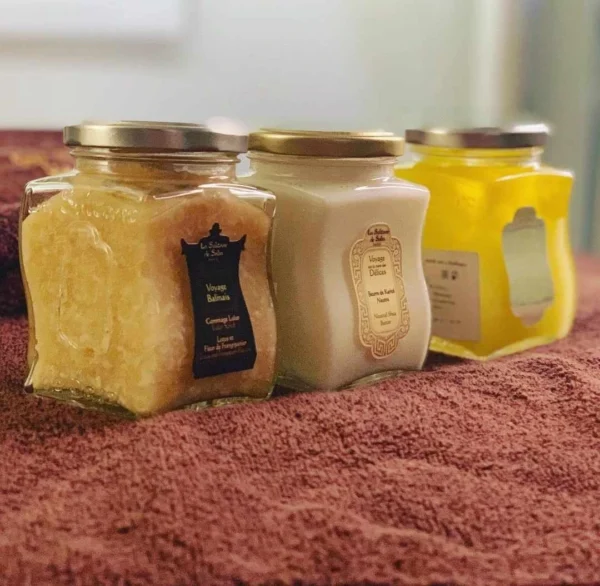 LA SULTANE DE SABA Route of Delights – druskos šveitiklis / Exfoliating Salts / 300 g