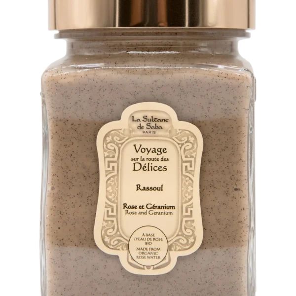 LA SULTANE DE SABA Hammam Treatment - Rassoul rožė ir pelargonija / Rassoul Rose and Geranium 300 ml