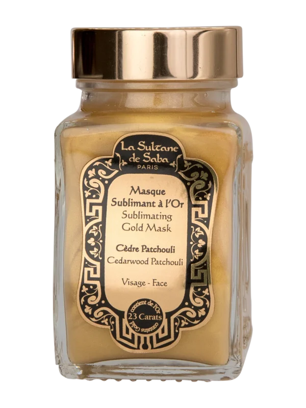 LA SULTANE DE SABA sublime gold anti-ageing mask / sublimacinė aukso ir šampano veido kaukė 100 ml