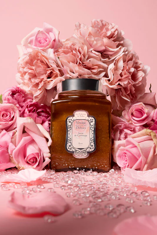 LA SULTANE DE SABA – Rožių cukraus pilingas / Rose sugar scrub 300 ml