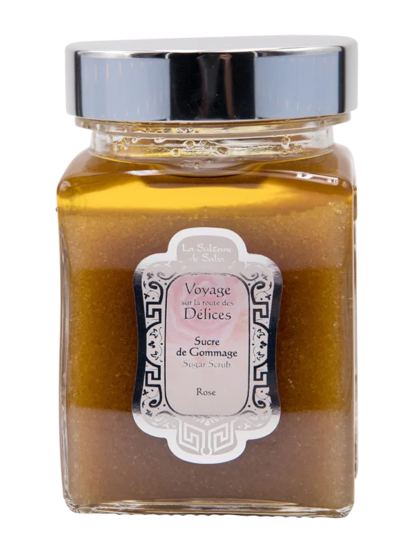 LA SULTANE DE SABA – Rožių cukraus pilingas / Rose sugar scrub 300 ml