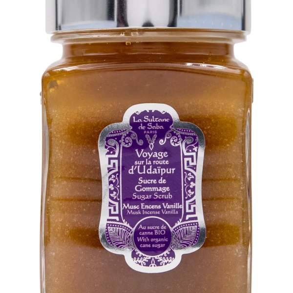 LA SULTANE DE SABA Udaipur – Cukraus šveitiklis / Sugar Scrub 300 g