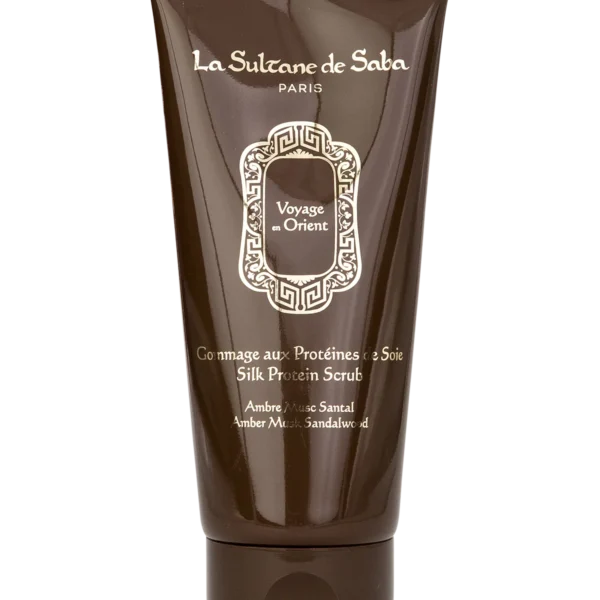 LA SULTANE DE SABA Voyage en Orient – šilko proteino pilingas / Silk Protein Scrub 200 ml