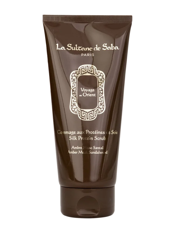 LA SULTANE DE SABA Voyage en Orient – šilko proteino pilingas / Silk Protein Scrub 200 ml