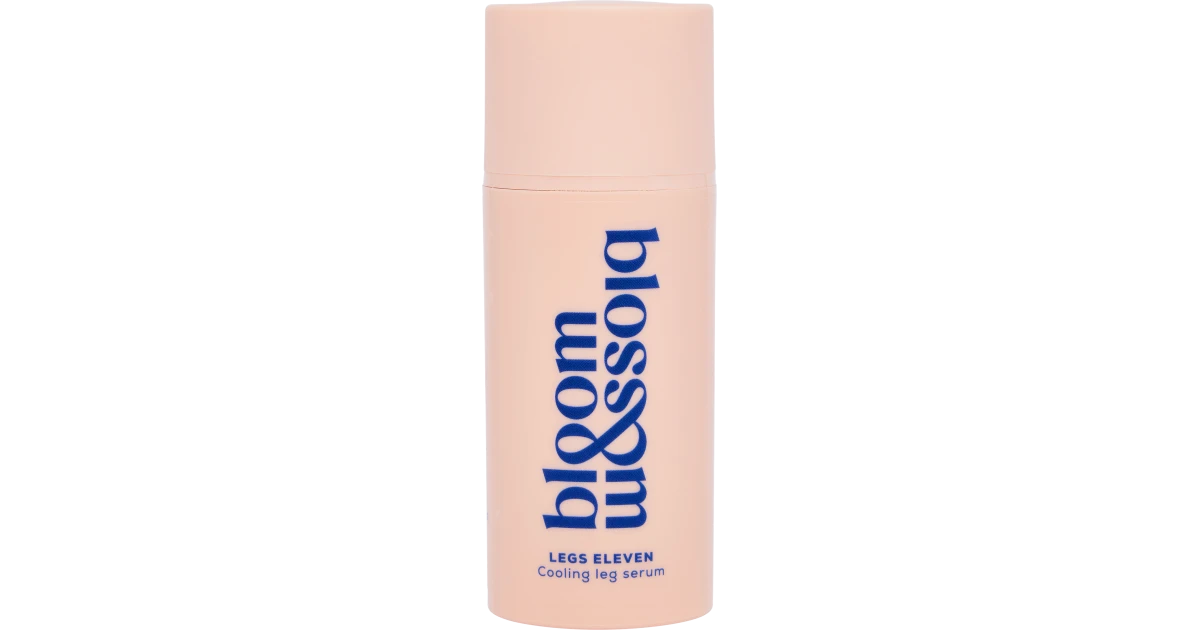 Bloom-blossom-legs-eleven-cooling-leg-serum-vesinantis-koju-serumas-100ml-5060193641744 LEGS ELEVEN Cooling Leg Serum Vėsinantis kojų serumas, 100ml - Paveikslėlis 1