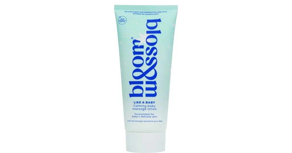 LIKE A BABY Calming Baby Massage Lotion Raminamasis masažo losjonas kūdikiams, 200ml