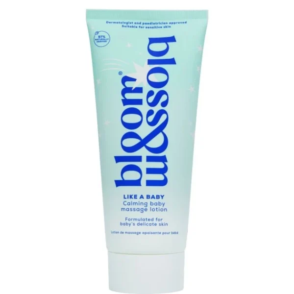 LIKE A BABY Calming Baby Massage Lotion Raminamasis masažo losjonas kūdikiams, 200ml