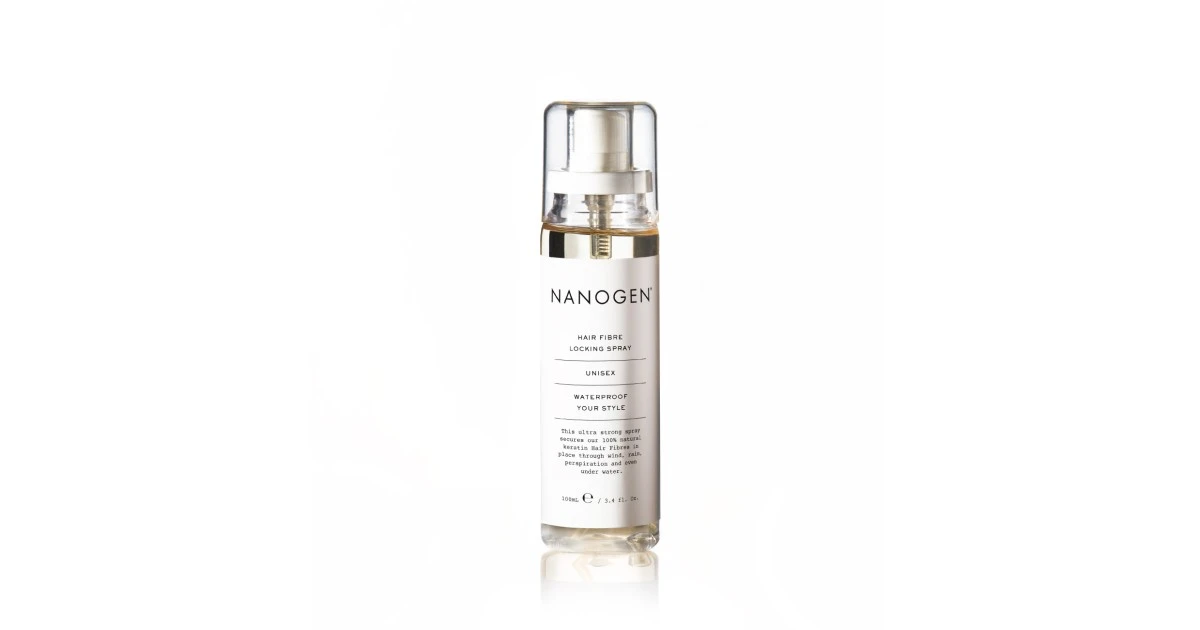 Nanogen-hair-fibre-locking-spray-plauku-efekta-sukuriancios-pudros-skaidulu-fiksatorius-100ml-5061033650063 Hair Fibre Locking Spray Plaukų efektą sukuriančios pudros-skaidulų fiksatorius, 100ml - Paveikslėlis 1