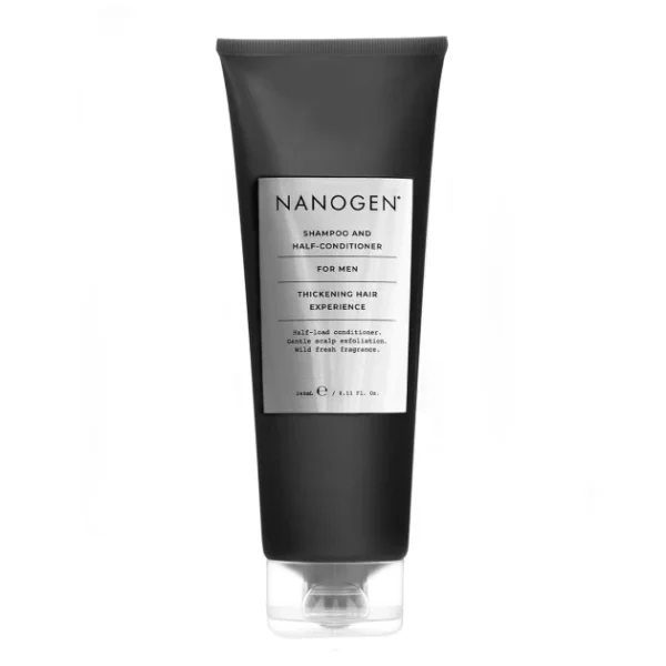 Shampoo & Half-Conditioner Plaukų apimtį didinantis šampūnas ir kondicionierius vyrams, 240ml