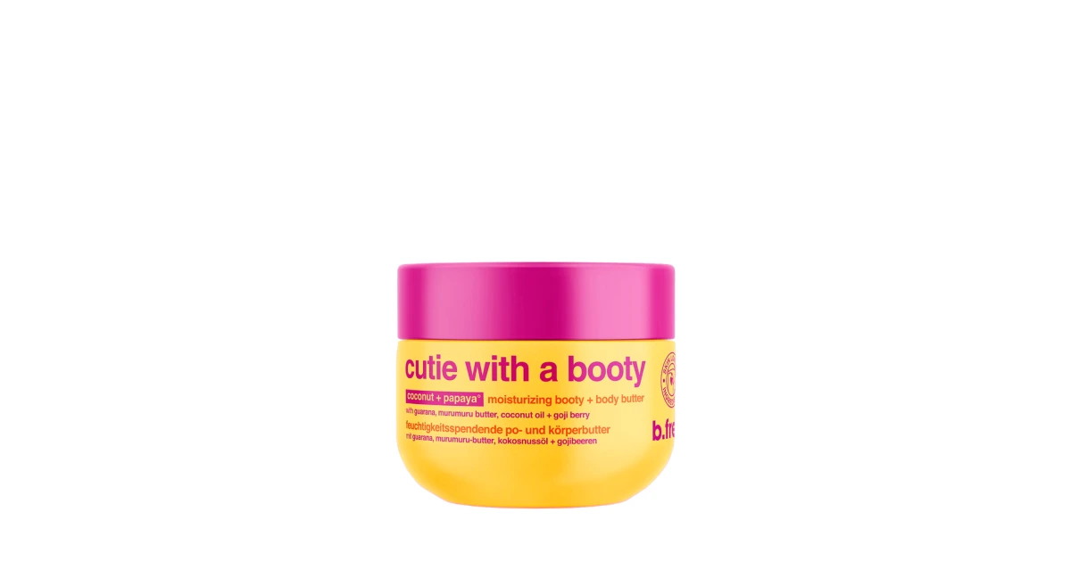 bfresh-cutie-with-a-booty-moisturizing-booty-and-body-butter-maitinamasis-kuno-sviestas-250ml-9347108050409 Cutie With A Booty Moisturizing Booty & Body Butter Maitinamasis kūno sviestas, 250ml - Paveikslėlis 1