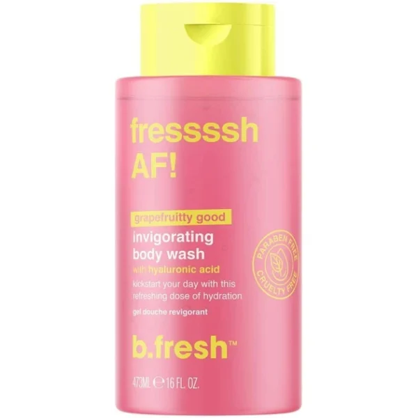fressssh AF! Body Wash Drėkinamasis kūno prausiklis su hialurono rūgštimi, 473ml