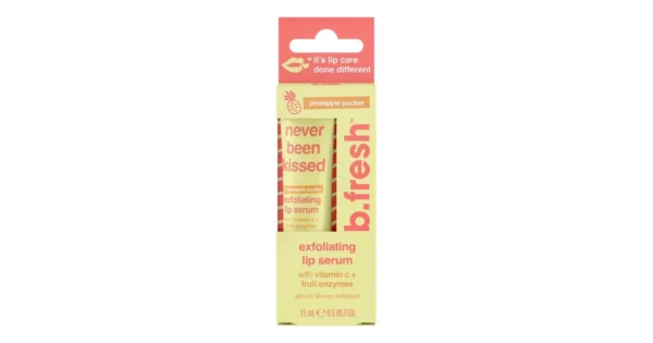 Never Been Kissed Exfoliating Lip Serum Šveičiamasis lūpų serumas, 15ml