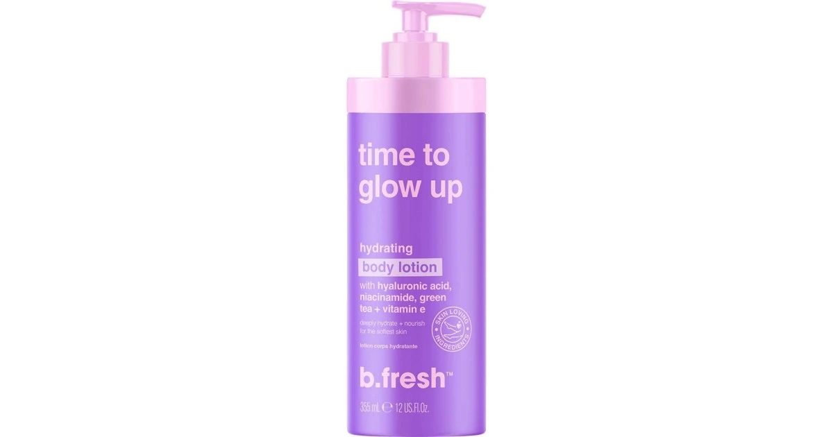 bfresh-time-to-glow-up-hydrating-body-lotion-drekinamasis-kuno-losjonas-355ml-9347108050423 Time To Glow Up Hydrating Body Lotion Drėkinamasis kūno losjonas, 355ml - Paveikslėlis 1