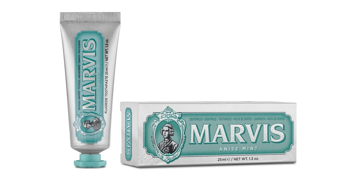 marvis_anise-mint-anyziu-ir-metu-skonio-dantu-pasta-25ml-8004395111374 Whitening Mint Balinanti mėtų skonio dantų pasta, 85 ml