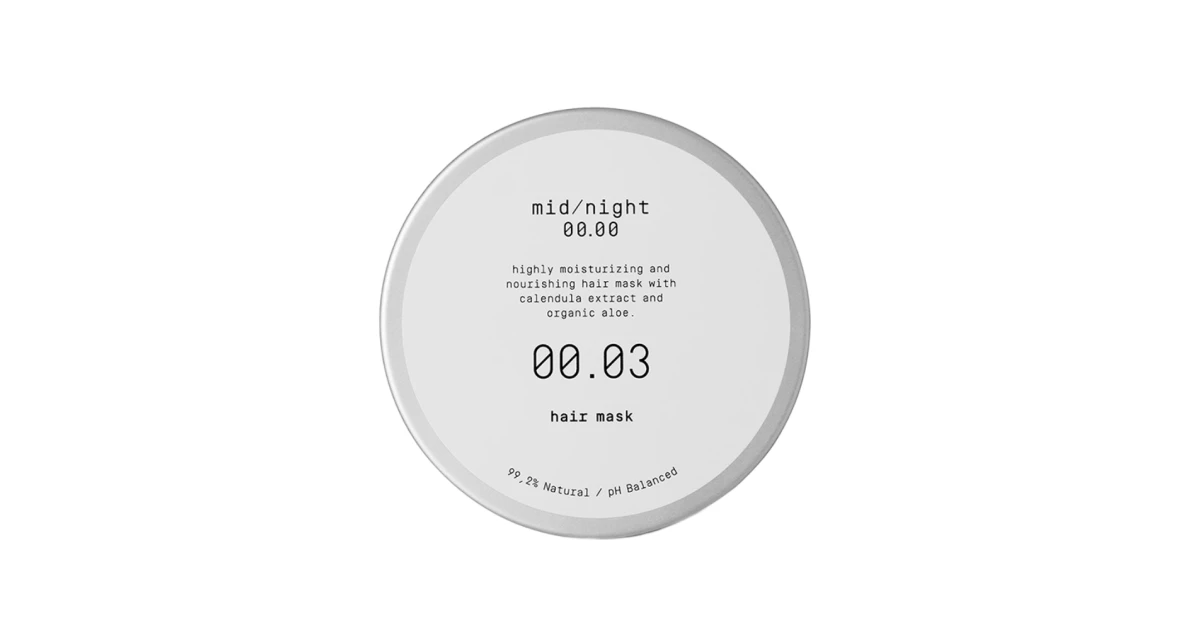 mid-night-00-00-00-03-hair-mask-kondicionuojanti-kauke-plaukams-200ml-8437022255057 00.03 Hair Mask Kondicionuojanti kaukė plaukams, 200ml - Paveikslėlis 1