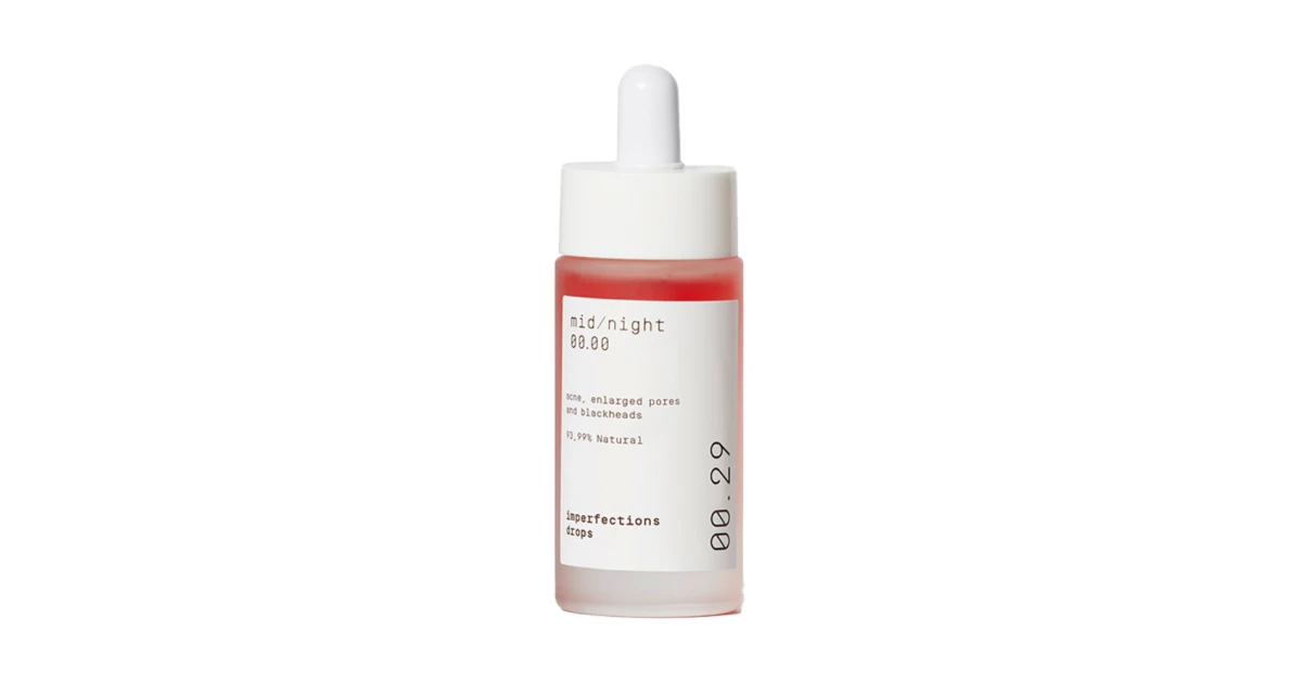 mid-night-00-00-00-29-imperfections-drops-sveiciamasis-veido-serumas-30ml-8437022255378 00.29 Imperfections Drops Šveičiamasis veido serumas, 30ml - Paveikslėlis 1