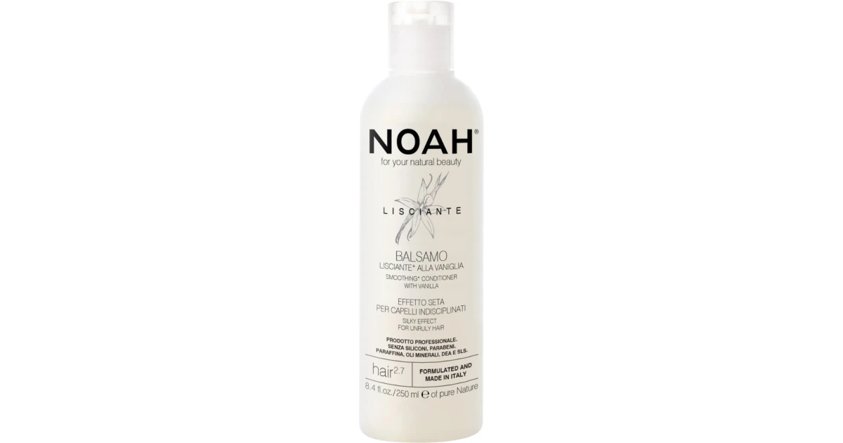 noah-2-7-smoothing-conditioner-with-vanilla-glotninamasis-kondicionierius-su-vanile-250ml-8034063522553 2.7 Smoothing Conditioner With Vanilla Glotninamasis kondicionierius su vanile, 250ml - Paveikslėlis 1