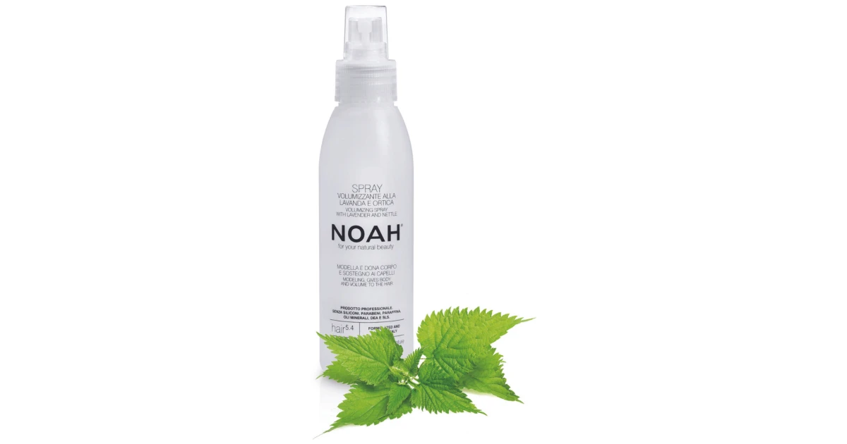 noah-5-4-volumizing-spray-purumo-suteikiantis-purskiklis-plaukams-125-ml-8034063520139 5.4. Volumizing Spray Purumo suteikiantis purškiklis plaukams, 125 ml - Paveikslėlis 1