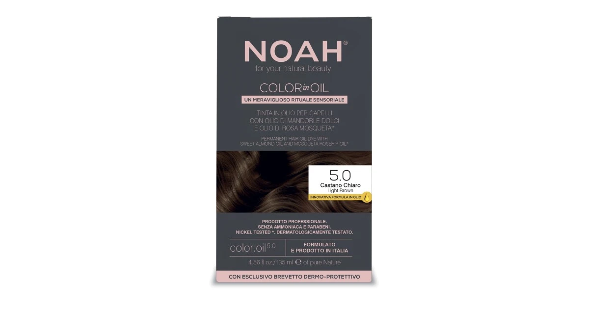 noah-color-in-oil-5-0-aliejiniai-plauku-dazai-135ml-8034063522324 Color In Oil 5.0 Aliejiniai plaukų dažai, 135ml - Paveikslėlis 1