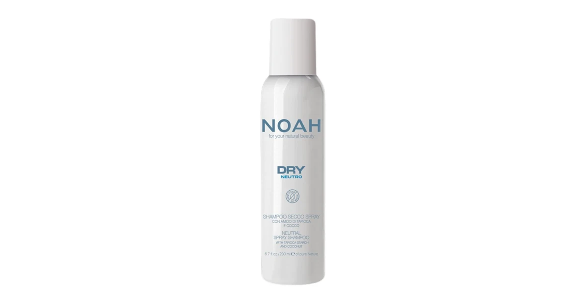 noah-dry-neutro-spray-shampoo-sausas-sampunas-su-tapijokos-krakmolu-200ml-8034063520870 Dry Neutro Spray Shampoo Sausas šampūnas su tapijokos krakmolu, 200ml - Paveikslėlis 1