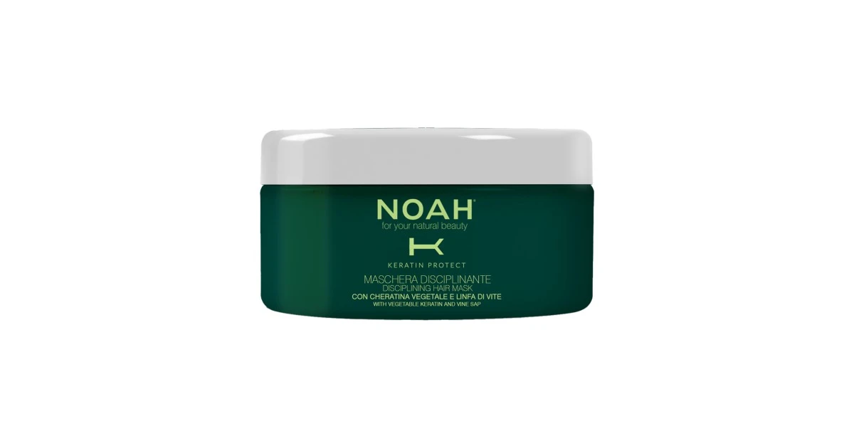 noah-keratin-protect-disciplining-hair-mask-glotninamoji-kauke-su-augaliniu-keratinu-200ml-8034063522539 Keratin Protect Disciplining Hair Mask Glotninamoji kaukė su augaliniu keratinu, 200ml - Paveikslėlis 1