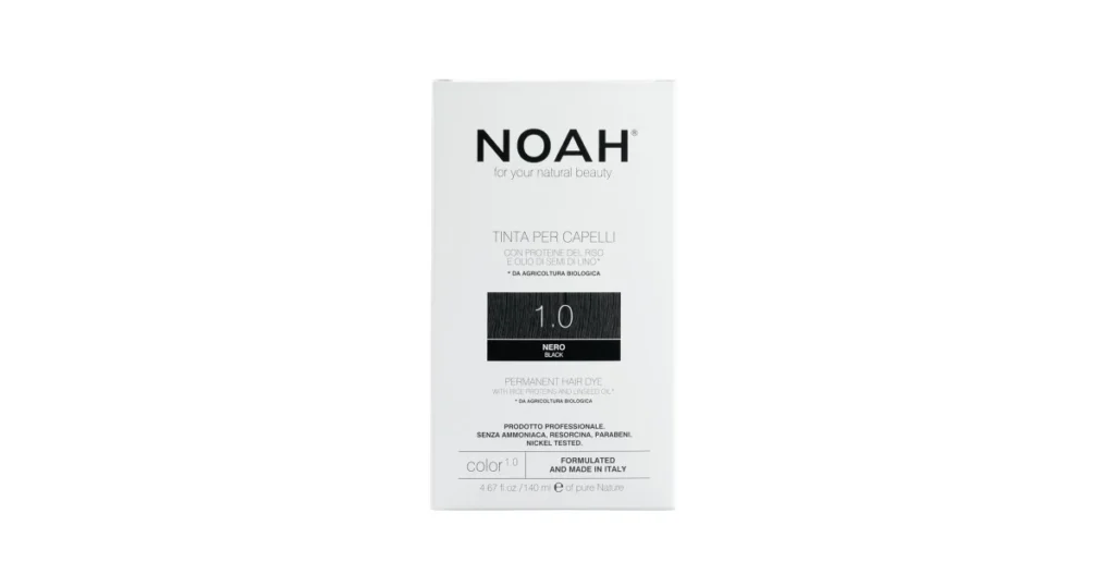 Permanent Hair Dye 1.0 Black Ilgalaikiai plaukų dažai, 140 ml