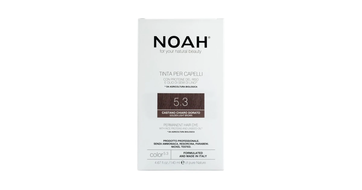 noah-permanent-hair-dye-5-3-golden-light-brown-ilgalaikiai-plauku-dazai-140-ml-8034063520955 Permanent Hair Dye 5.3 Golden Light Brown Ilgalaikiai plaukų dažai, 140 ml