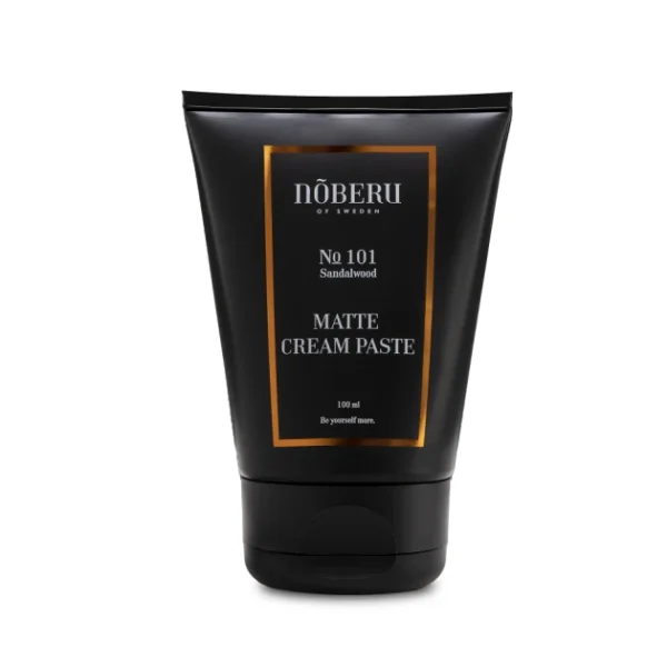 No 101 Matte Cream Paste Sandalwood Plaukų formavimo pasta, 100ml