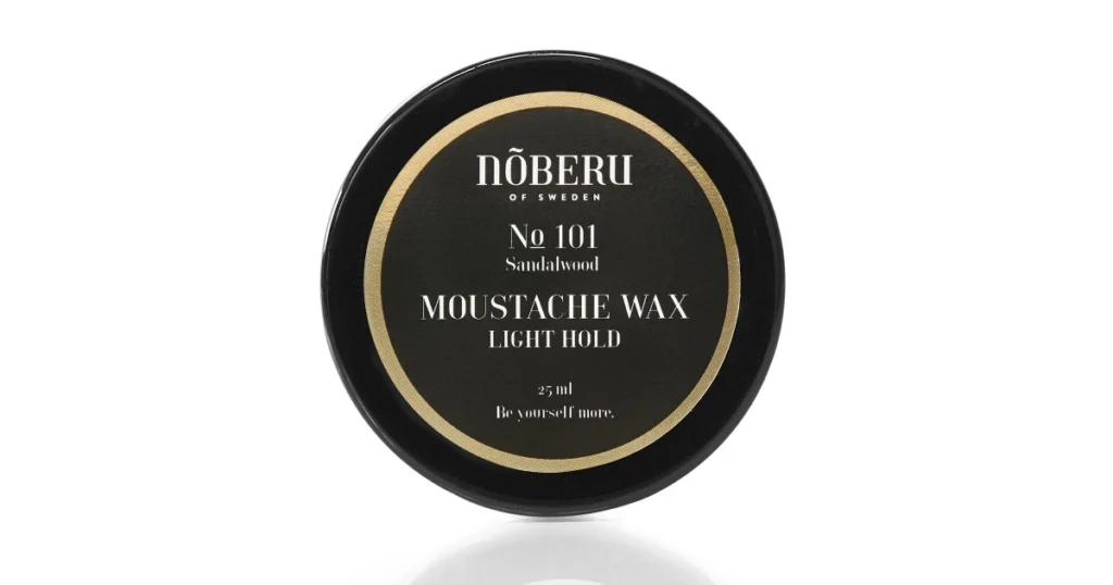 No 101 Moustache Wax Light Hold Lengvos fiksacijos ūsų vaškas, 25ml