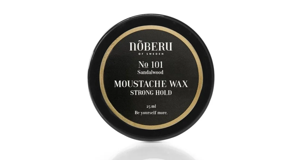 No 101 Moustache Wax Strong Hold Stiprios fiksacijos ūsų vaškas, 25ml