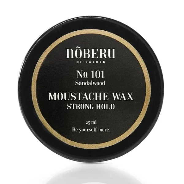 No 101 Moustache Wax Strong Hold Stiprios fiksacijos ūsų vaškas, 25ml