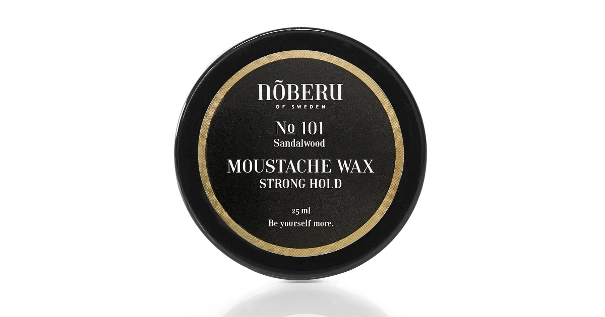 noberu-no-101-moustache-wax-strong-hold-stiprios-fiksacijos-usu-vaskas-25ml-7350092208239 No 101 Moustache Wax Strong Hold Stiprios fiksacijos ūsų vaškas, 25ml - Paveikslėlis 1