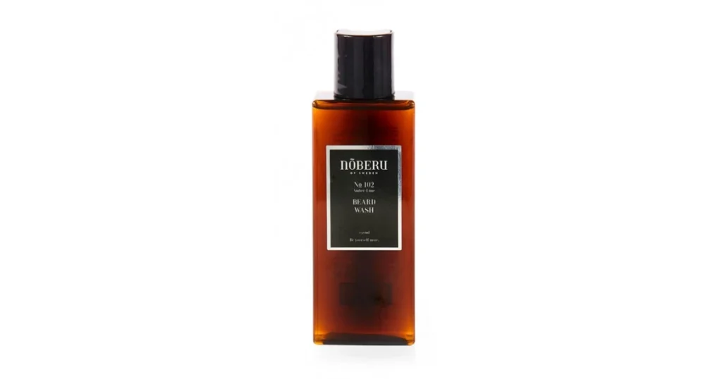 No 102 Beard Wash Amber Lime Barzdos šampūnas, 130ml