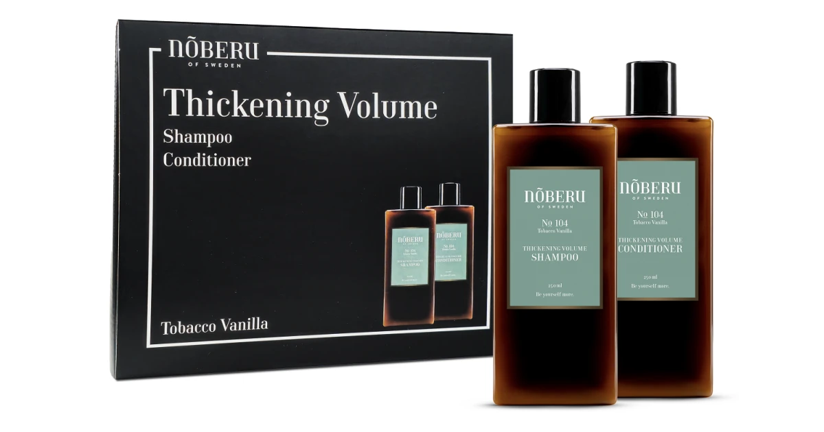 noberu-no-104-thickening-volume-gift-box-plauku-prieziuros-priemoniu-rinkinys-1vnt-7350092200301 No 104 Thickening Volume Gift Box Plaukų priežiūros priemonių rinkinys, 1vnt - Paveikslėlis 1