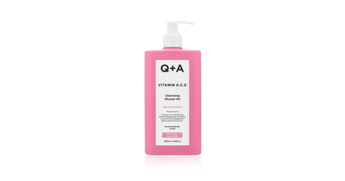 q-a-vitamin-a-c-e-cleansing-shower-oil-valomasis-duso-aliejus-250ml-5060486266296 Vitamin A.C.E. Cleansing Shower OIl Valomasis dušo aliejus, 250ml - Paveikslėlis 1