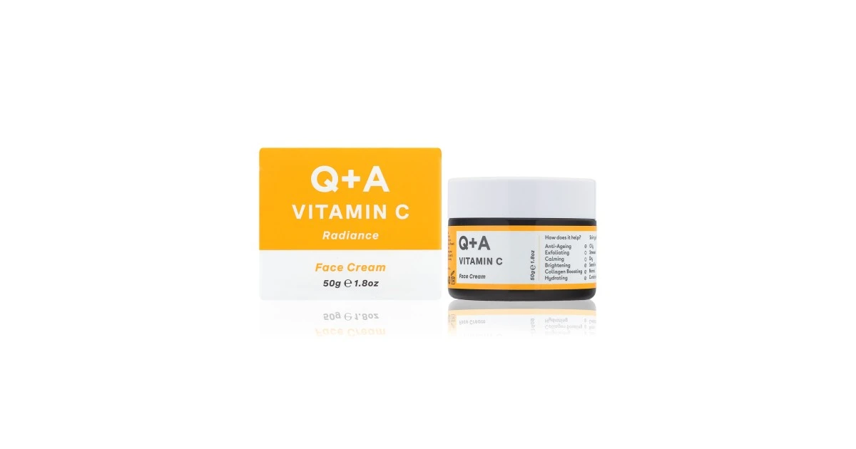 q-a-vitamin-c-radiance-face-cream-skaistinamasis-veido-kremas-50g-5060486268177 Vitamin C Radiance Face Cream Skaistinamasis veido kremas, 50g - Paveikslėlis 1
