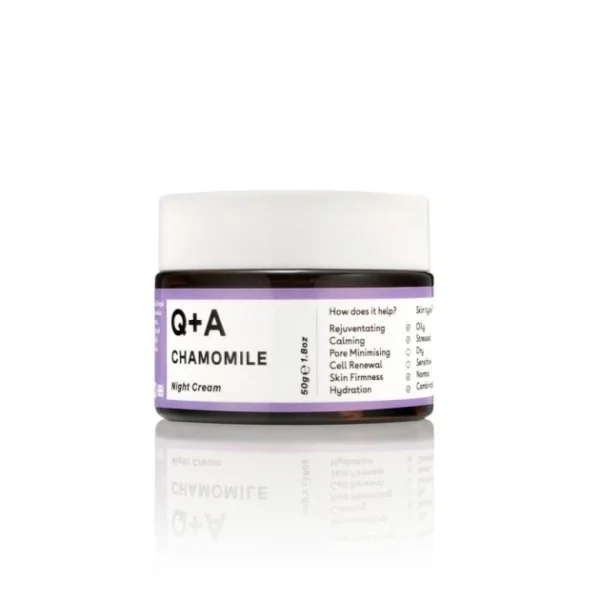 Chamomile Night Cream Raminamasis naktinis veido kremas, 50g
