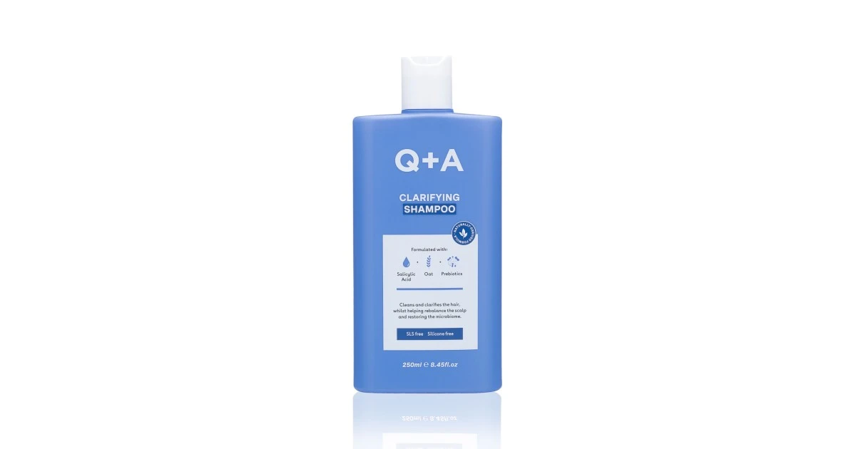 q+a-clarifying-shampoo-valomasis-sampunas-su-prebiotikais-250ml-5060486268870 Clarifying Shampoo Valomasis šampūnas su prebiotikais, 250ml - Paveikslėlis 1