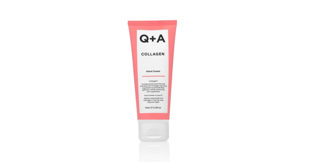 q+a-collagen-hand-cream-ranku-kremas-su-kolagenu-75ml-5060486269334 Collagen Hand Cream Rankų kremas su kolagenu, 75ml - Paveikslėlis 1