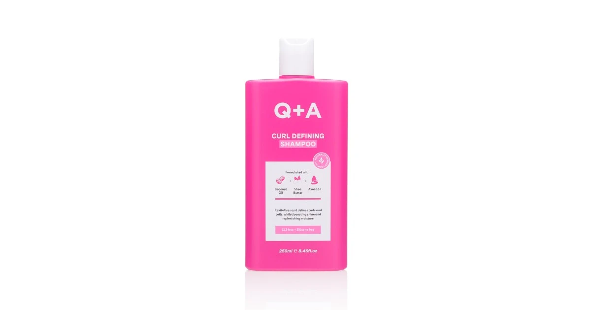 q+a-curl-defining-shampoo-sampunas-garbanotiems-plaukams-250ml-5060486268856 Curl Defining Shampoo Šampūnas garbanotiems plaukams, 250ml - Paveikslėlis 1