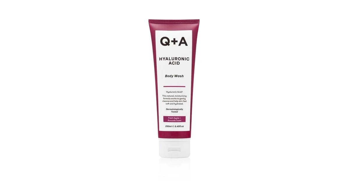 q+a-hyaluronic-acid-body-wash-kuno-prausiklis-su-hialurono-rugstimi-250ml-5060486266203 Hyaluronic Acid Body Wash Kūno prausiklis su hialurono rūgštimi, 250ml - Paveikslėlis 1