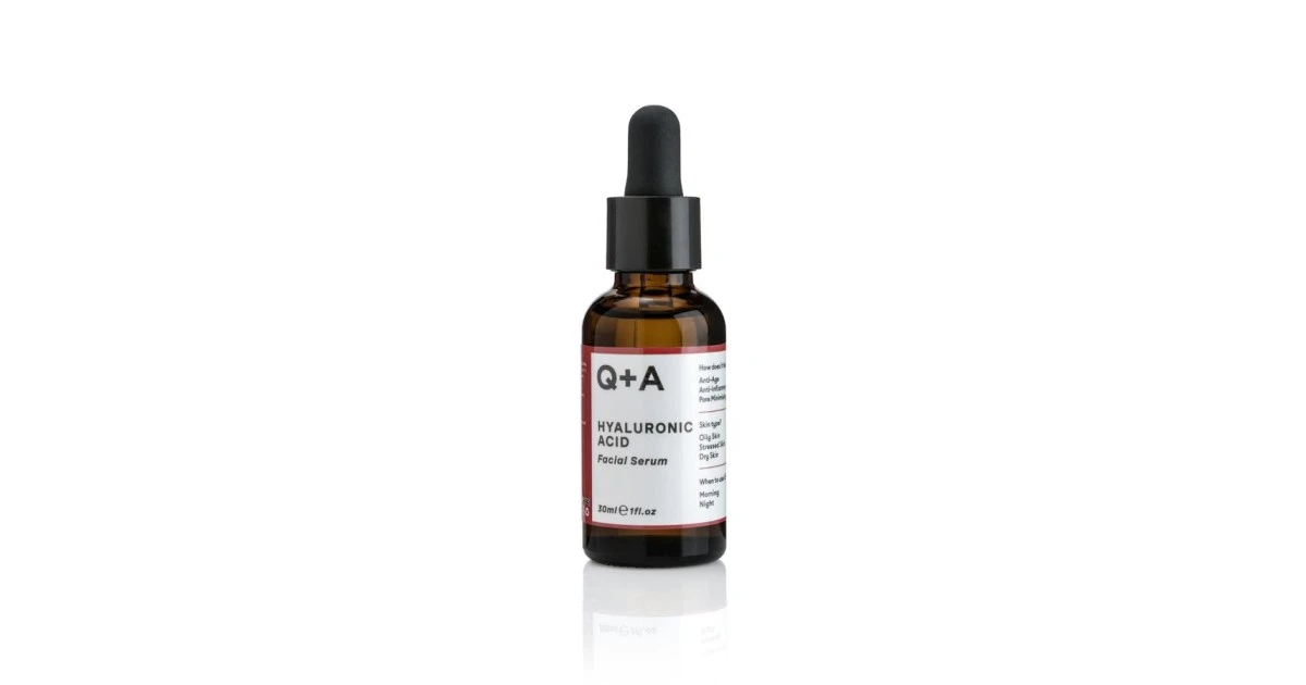 q+a-hyaluronic-acid-facial-serum-hialurono-serumas-30ml-0742271477159 Hyaluronic Acid Facial Serum Hialurono serumas, 30ml - Paveikslėlis 1
