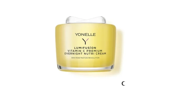 Lumifusion Vitamin C Overnight Nutri Cream Maitinamasis naktinis veido kremas, 55ml