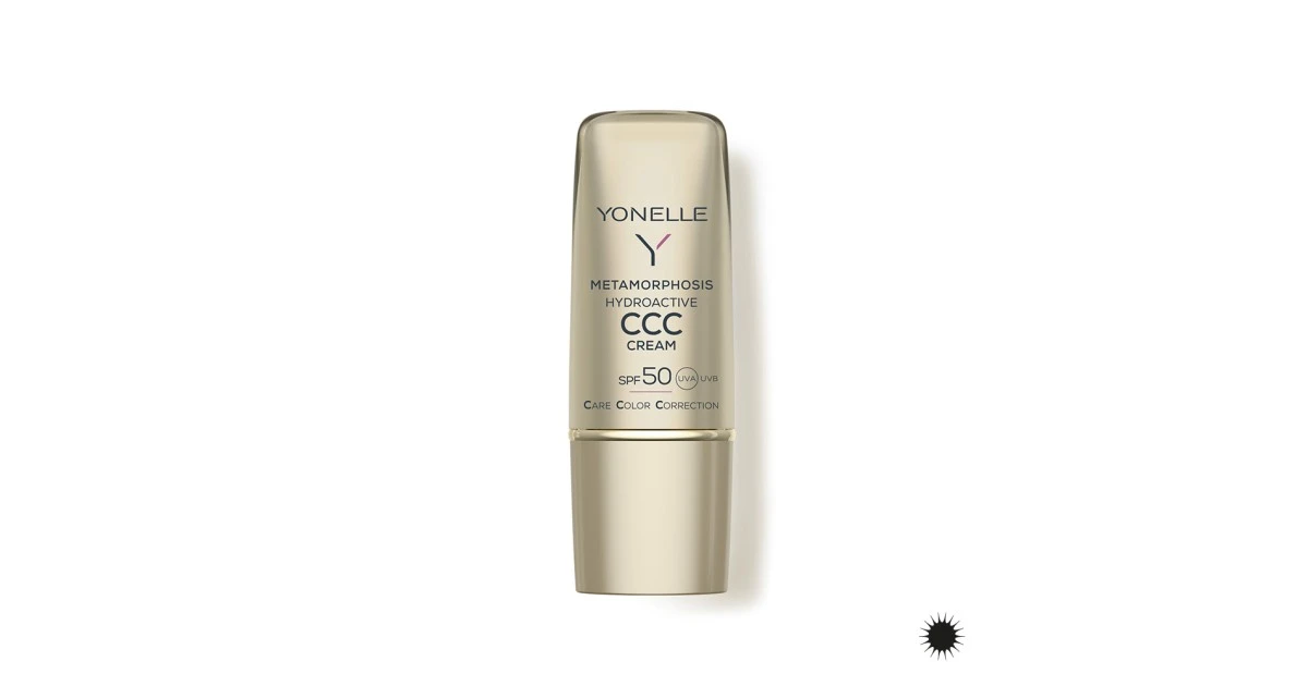 yonelle-metamorphosis-hydroactive-ccc-cream-spf-50-gold-tan-atspalvi-suteikiantis-veido-kremas-30ml-5902067251430 Metamorphosis Hydroactive CCC Cream SPF 50 Summer Sand Atspalvį suteikiantis veido kremas, 30ml - Paveikslėlis 1
