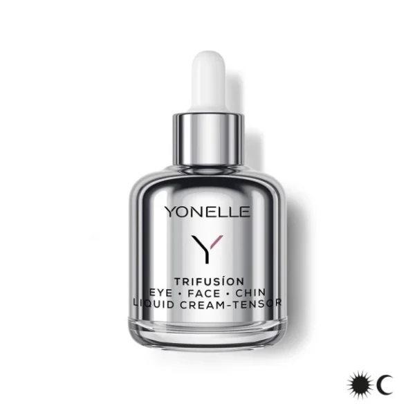 Trifusion Eye Face Chin Liquid Cream-Tensor Stangrinamasis paakių, veido ir smakro kremas, 50ml